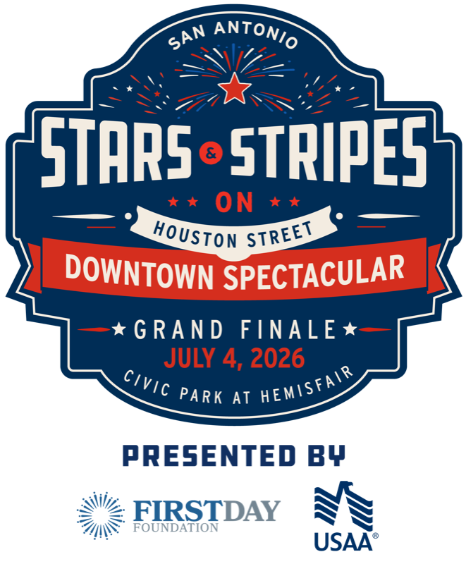 Stars & Stripes Downtown Spectacular grand finale at Civic Park at Hemisfair